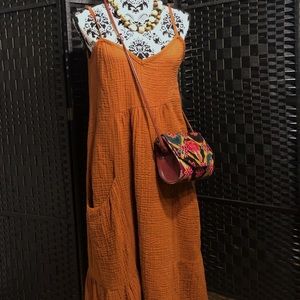 Zara Boho Maxi Dress
